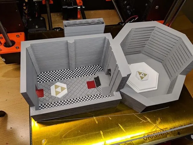 Temple of Time (Interior) - Zelda Ocarina of Time by MiniWorld3D