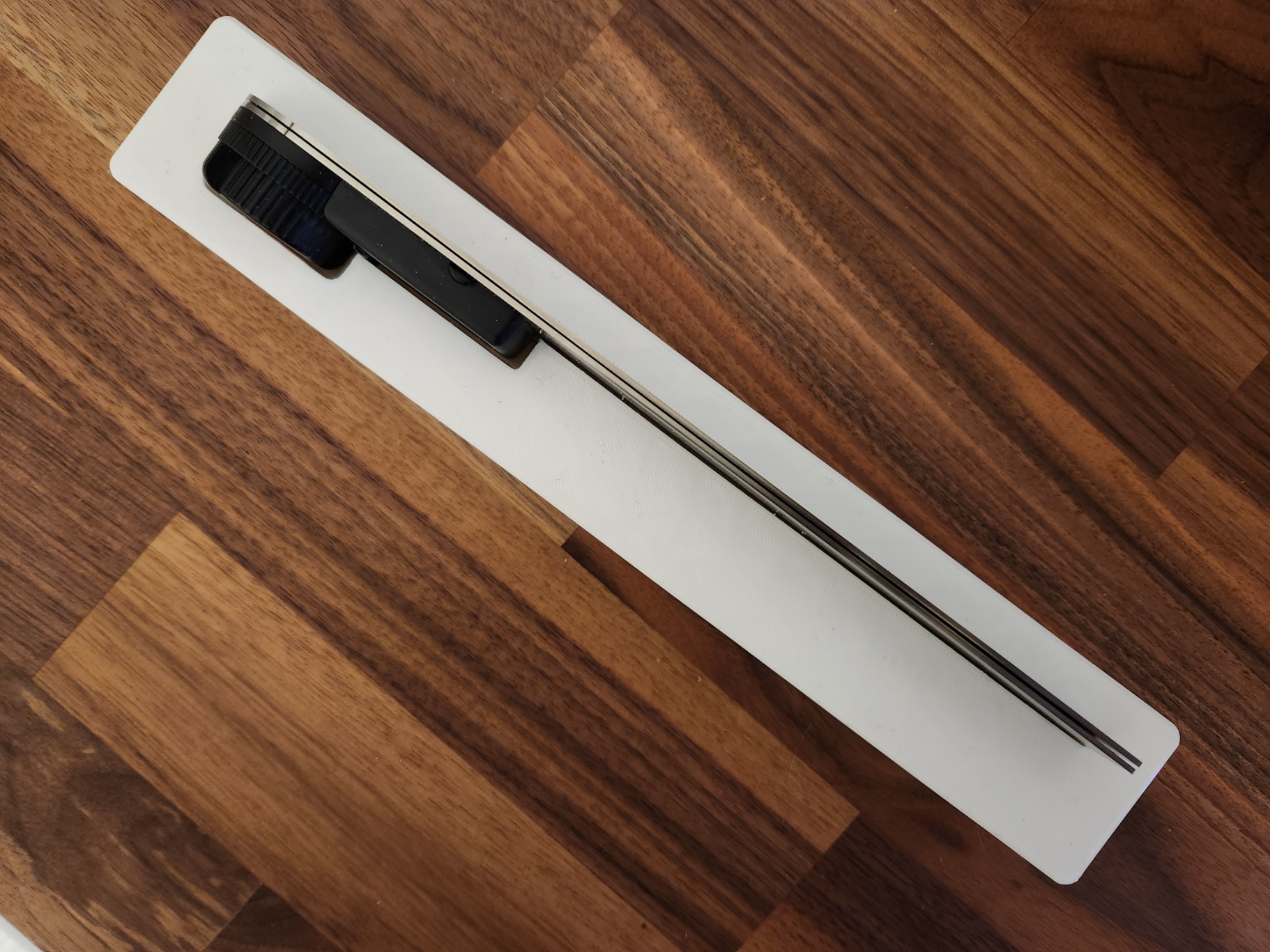 Gridfinity 1x6 GemRed 82305 Digital Angle Finder Holder by cogspace