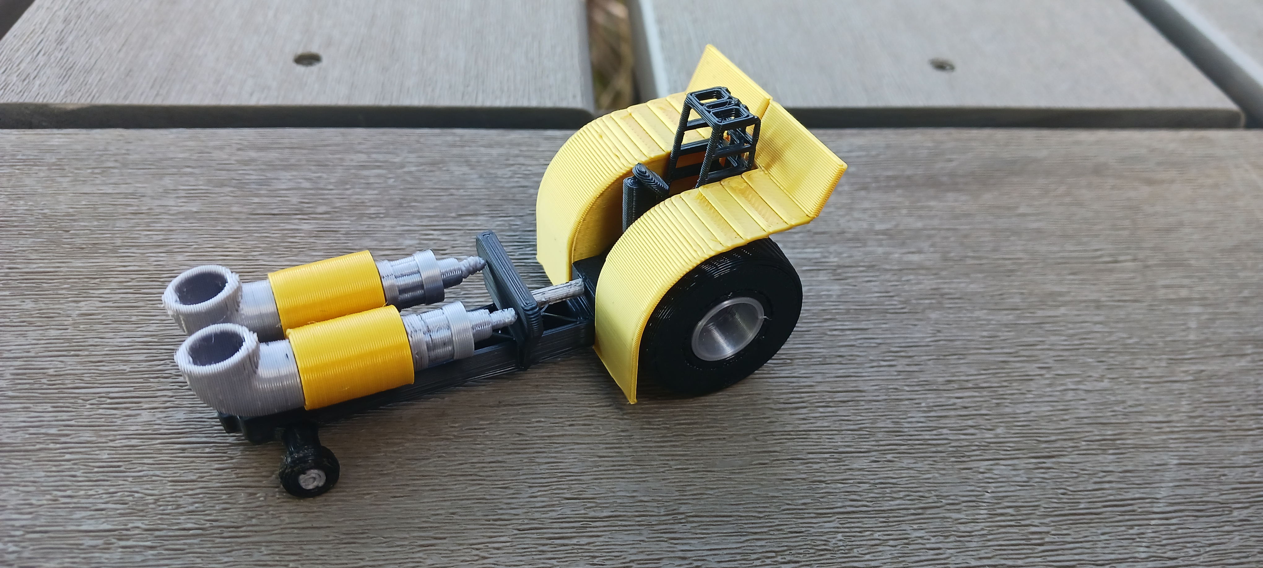 1/64 Scale Super Modified Pulling Tractor
