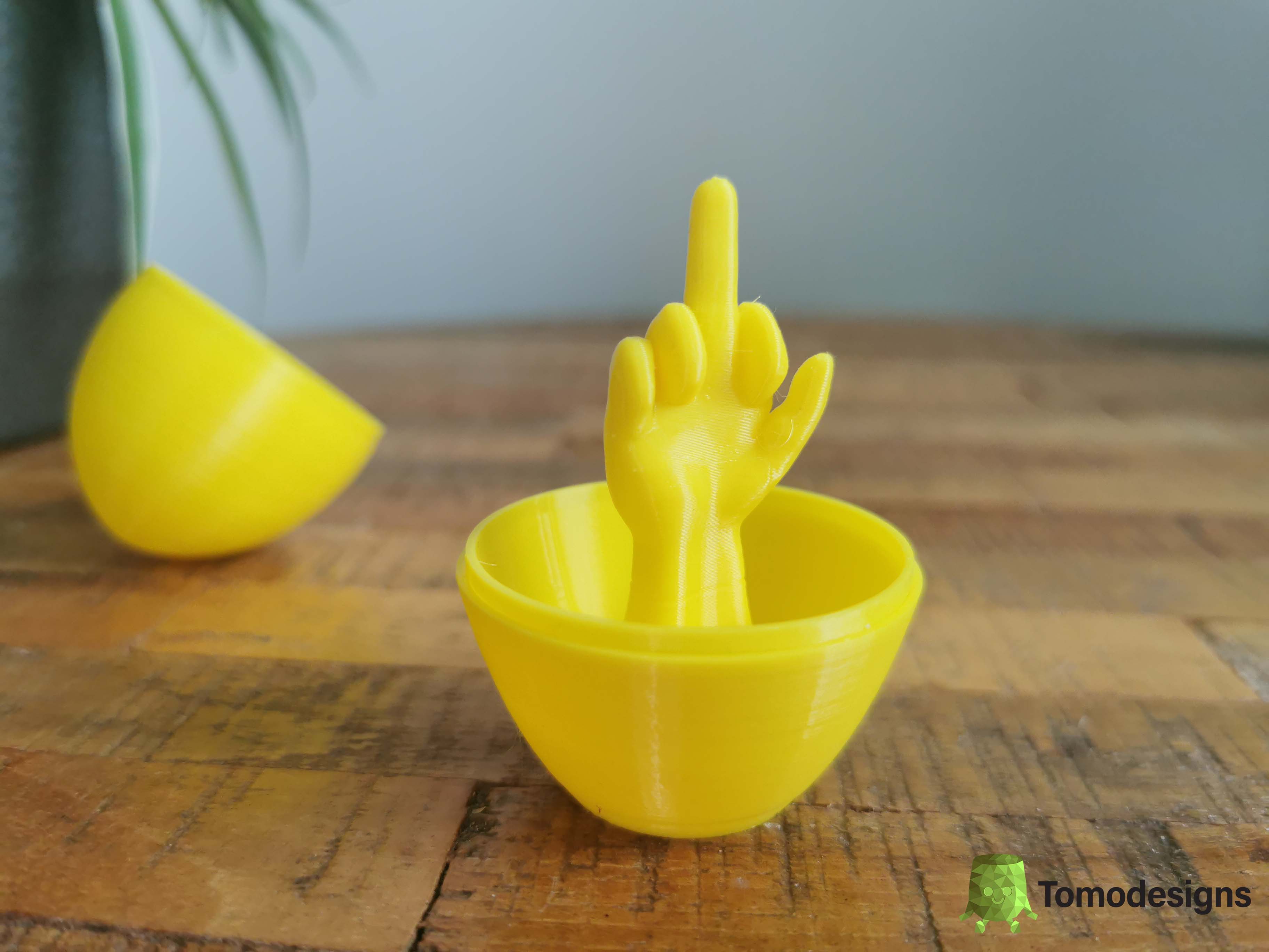 Middle Finger Easter Egg By TomoDesigns | Download Free STL Model ...