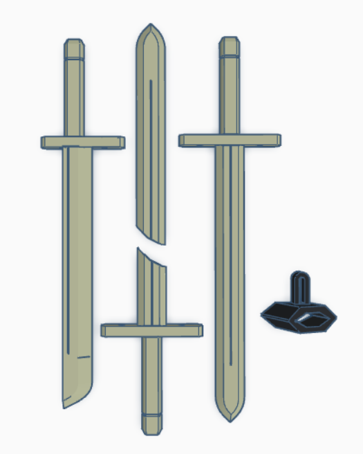 Longswords for Lucky 13 mini