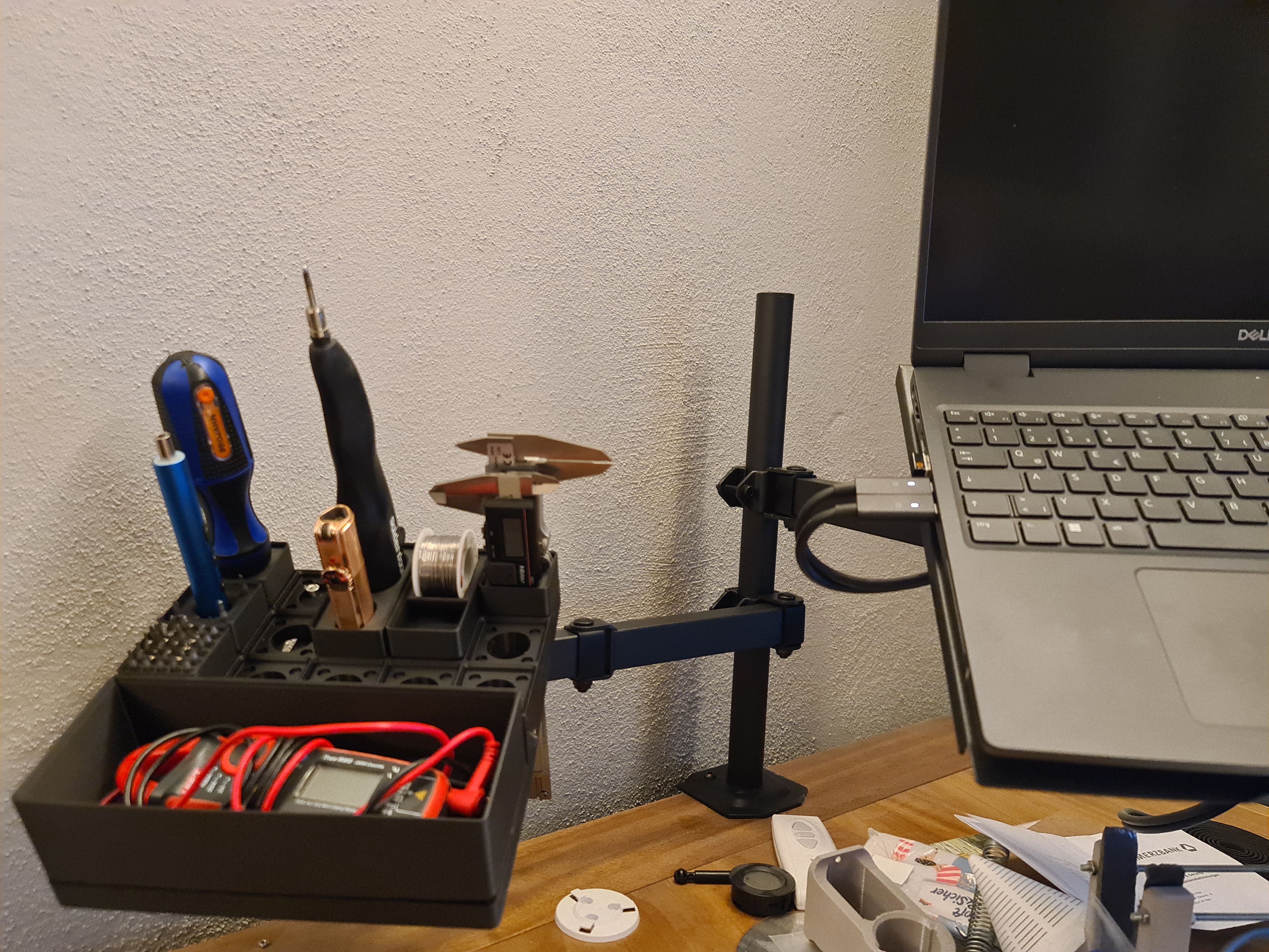 Gridfinity Array 25x Vesa mount for Tools — miniatura 4