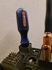 Gridfinity vertikal Screwdriver holder