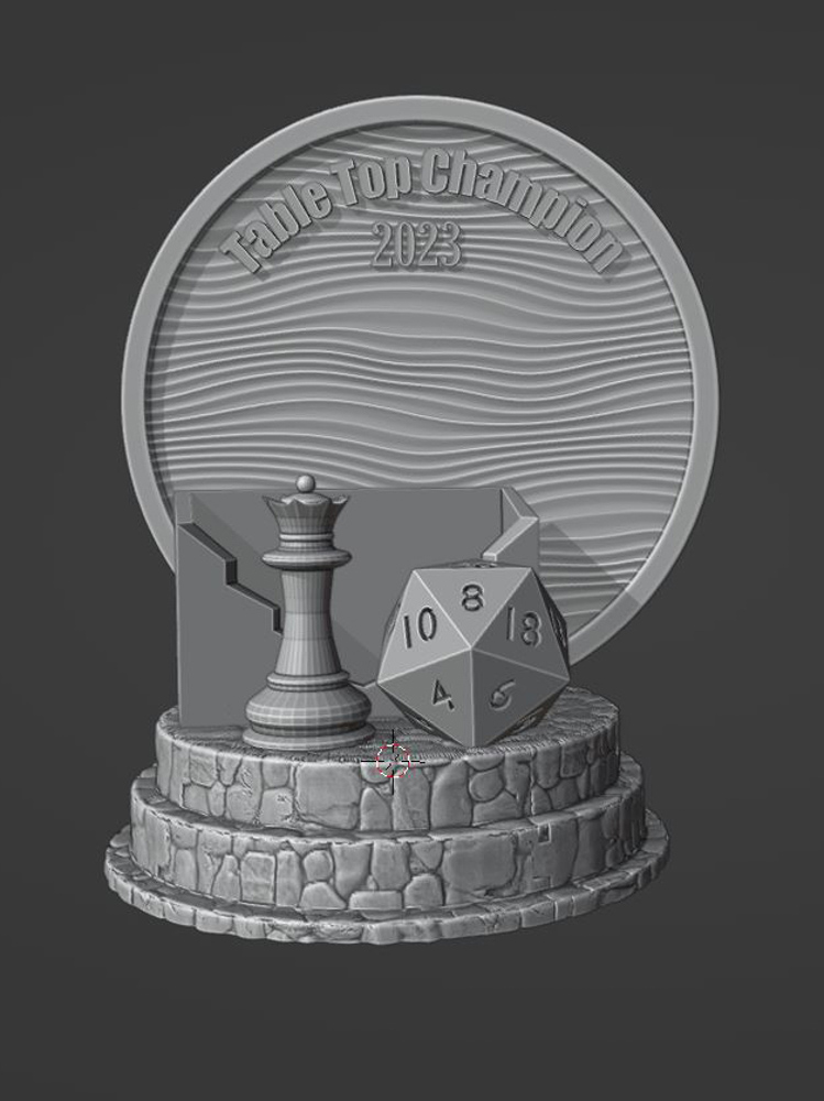 Miniatura 4 do modelo 3D Table Top Games Trophy