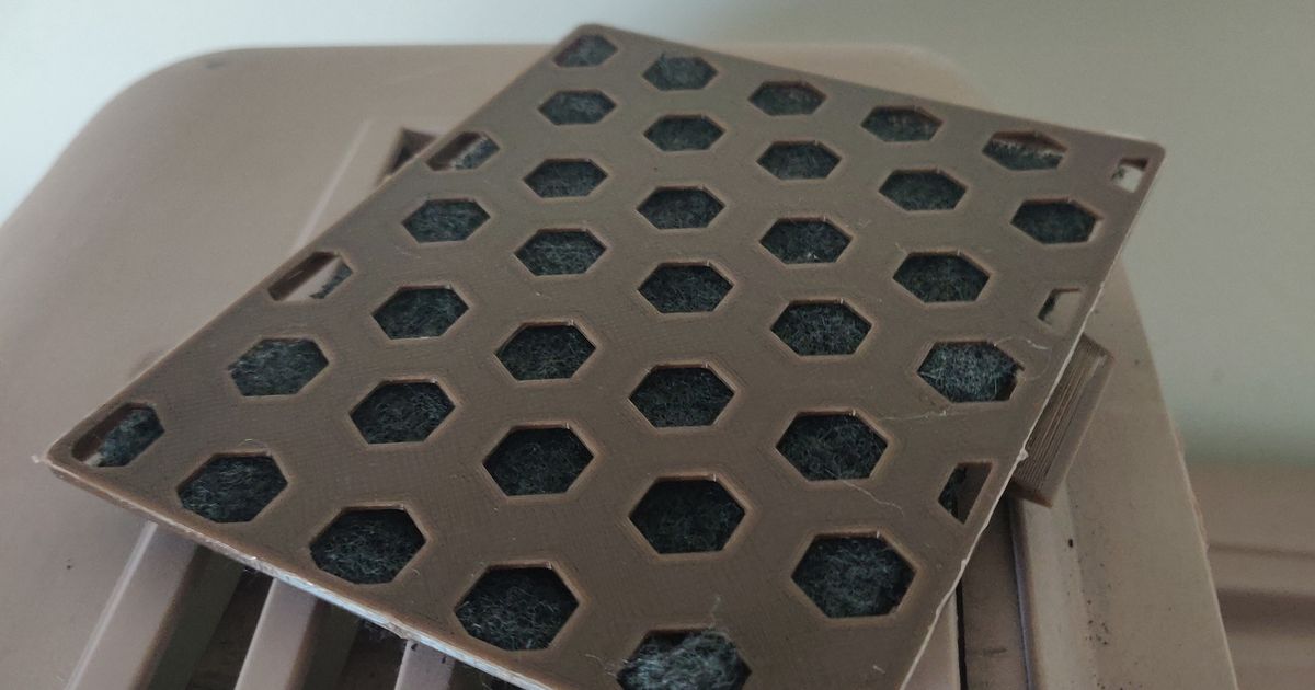 Charcoal Filter Tray for cat Litter box by RocKz Download free STL