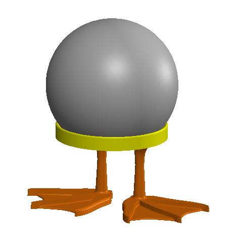 Duck O3D Alexa Echo Dot 4