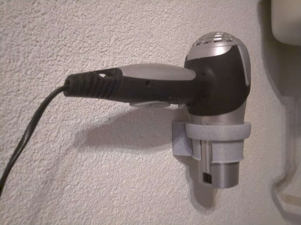 Haartrockner, Fön-Halterung, Wand, schwenkbar