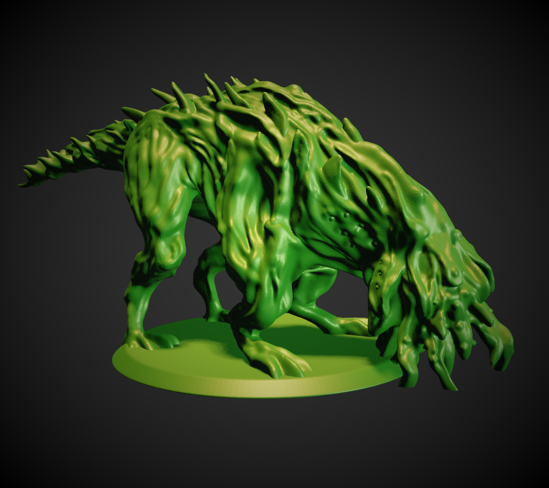 Guardian Hound / Shambling Mound by Amoda | Download free STL model ...