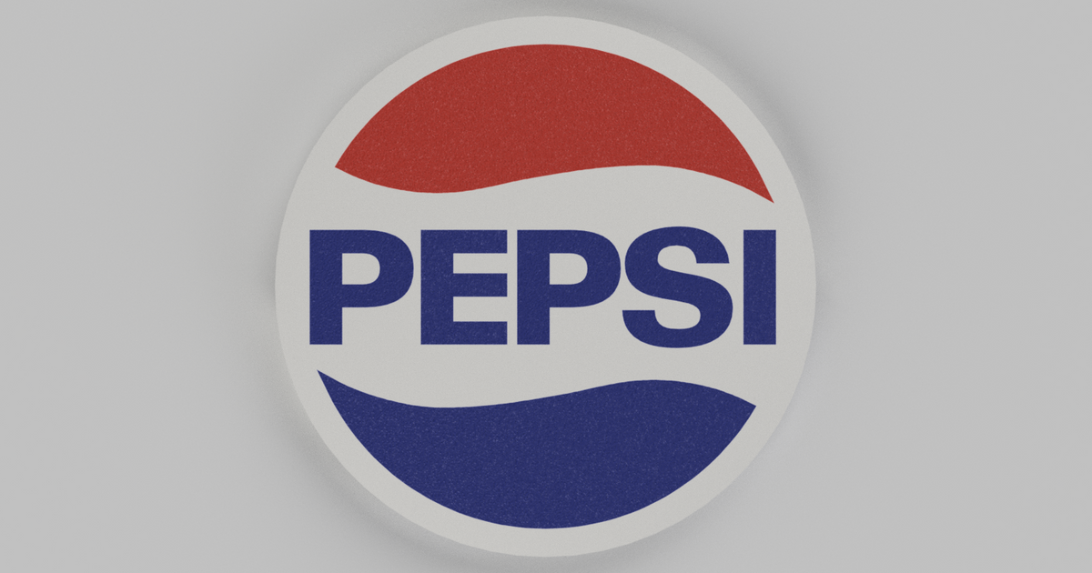 Pepsi Logo (Reverse Print) by Art3Design | Download free STL model ...