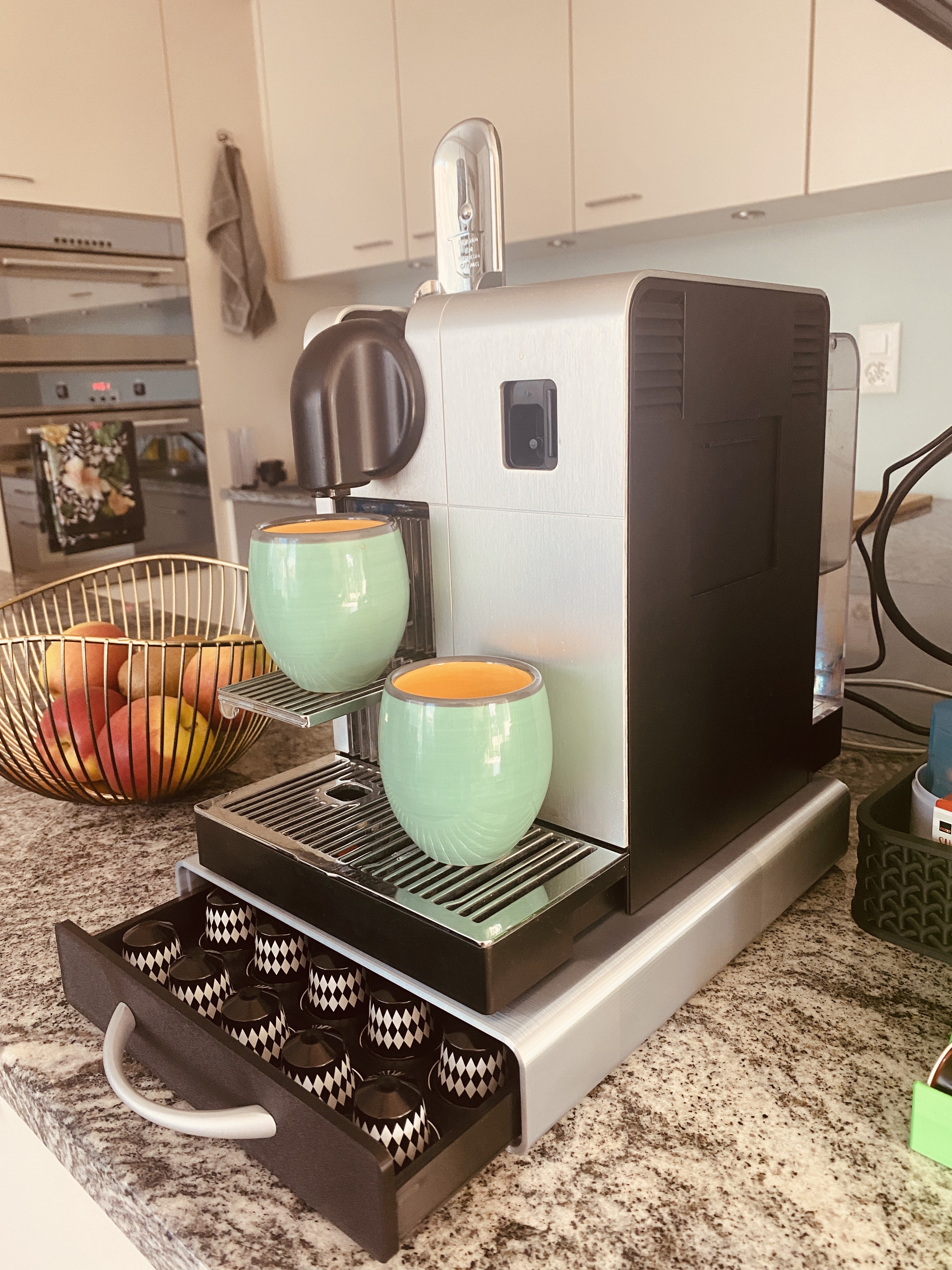 Drawer for Nespresso capsules