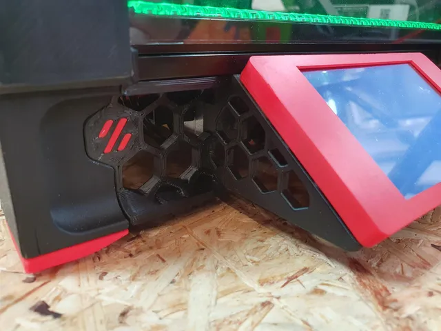 Voron 0.2 Skirt for Waveshare 3,5" touch screen mount