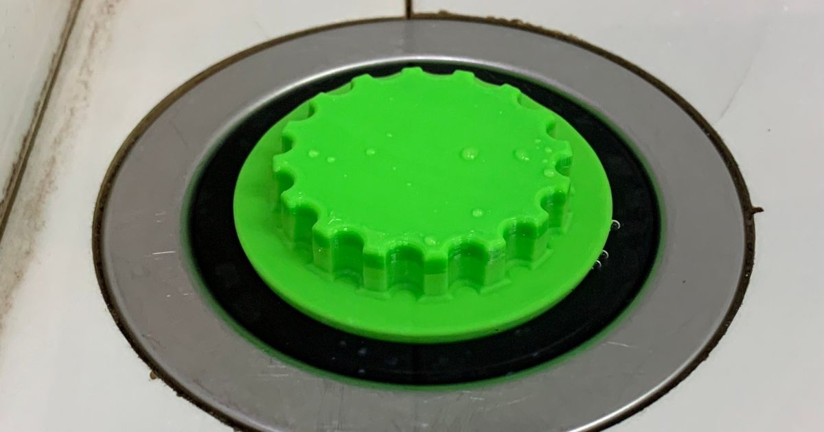 Drain Stopper for 63mm by Troy Lee Download free STL model