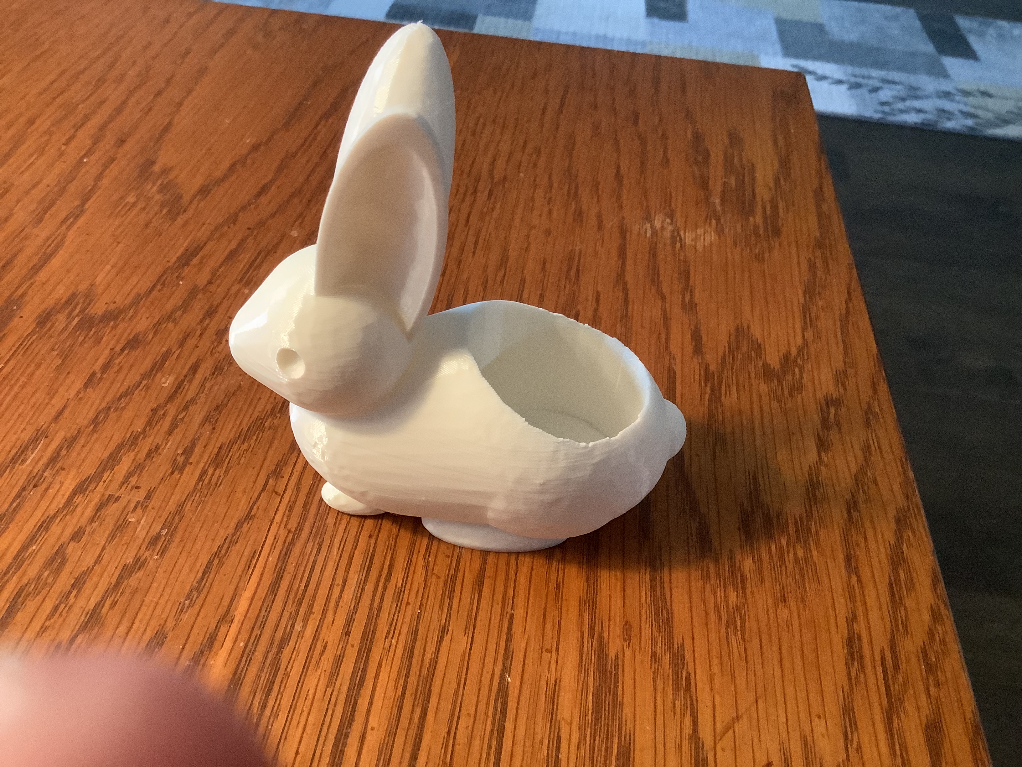 Rabbit tea light holder
