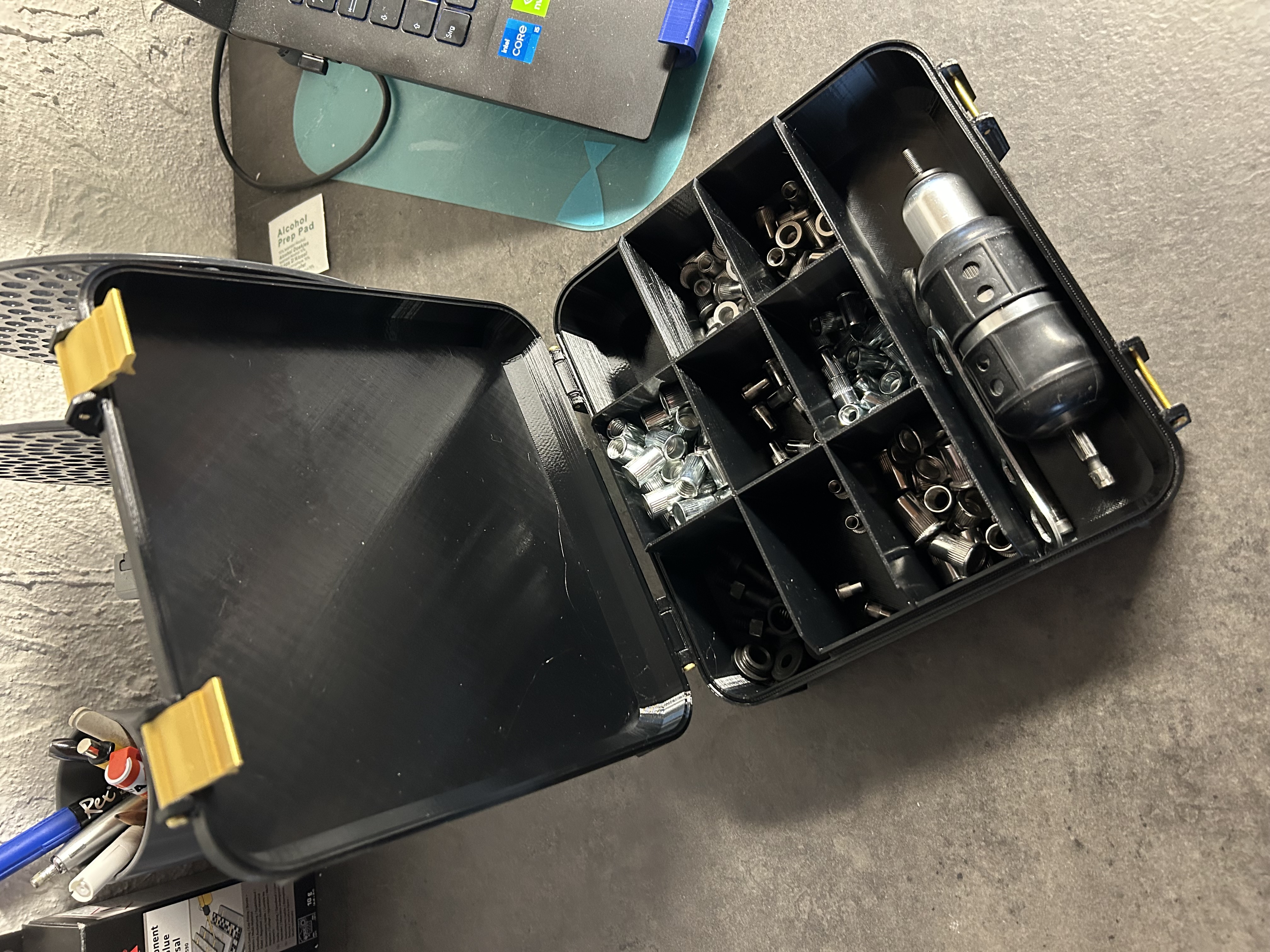 Tool box parametric for threaded rivets tool — miniatura 2