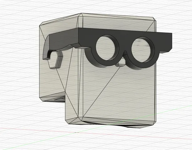 Modified Head with Glasses for Mini-13