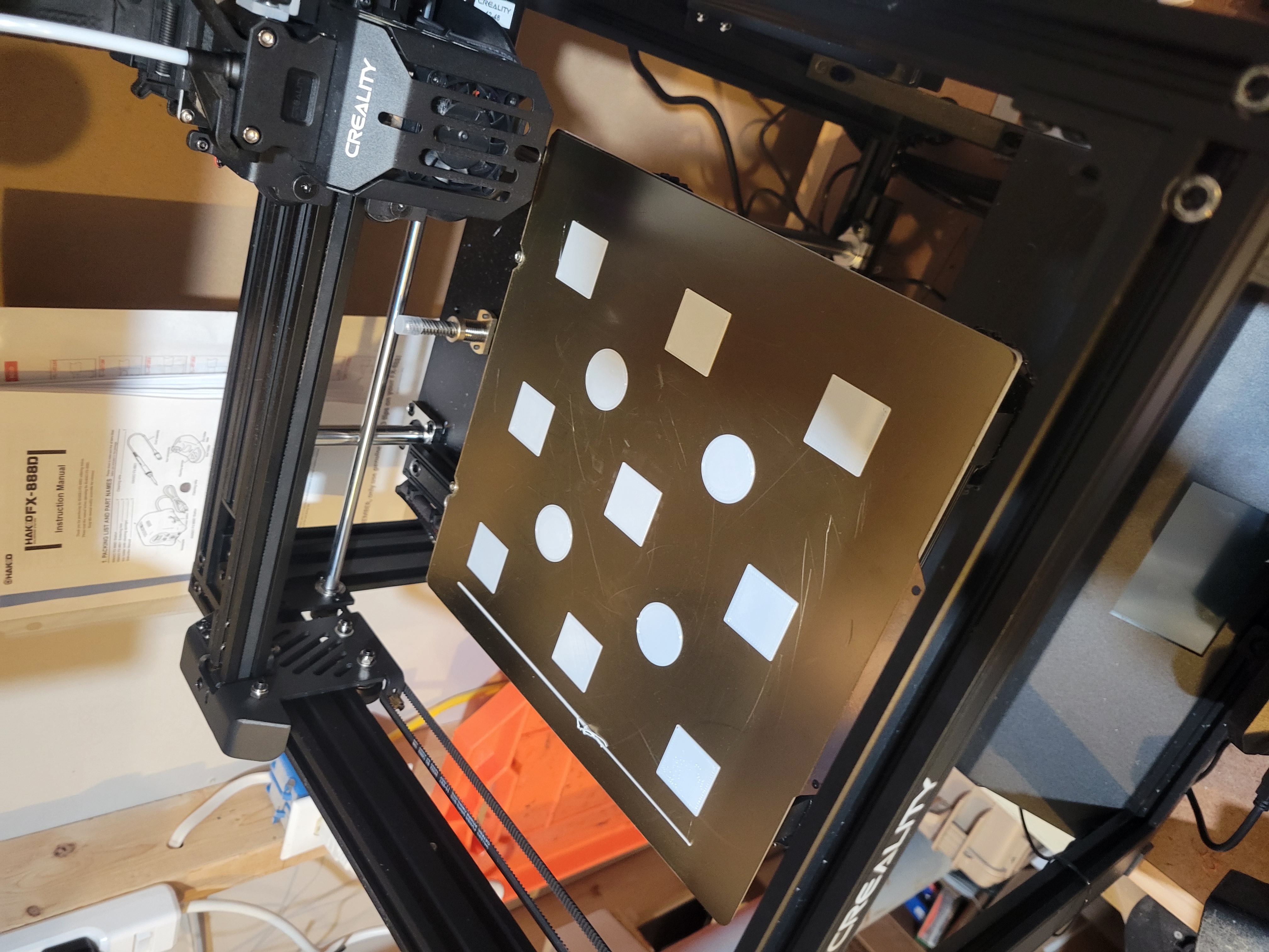 Bed Level First Layer Calibration 200 x 200