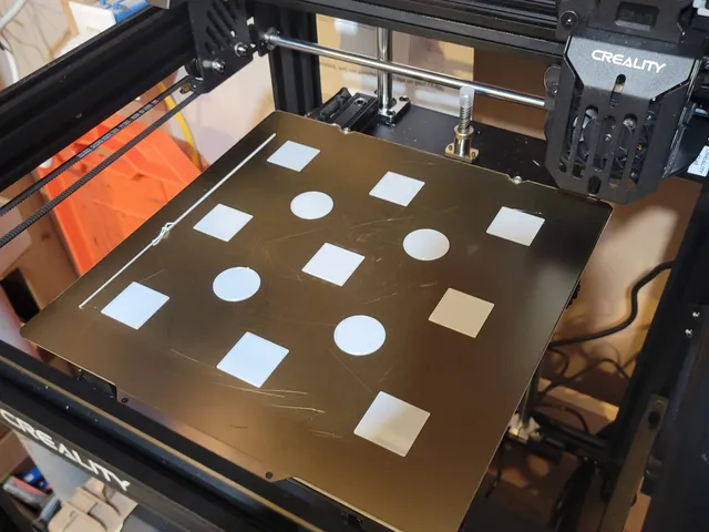 Bed Level First Layer Calibration 200 x 200