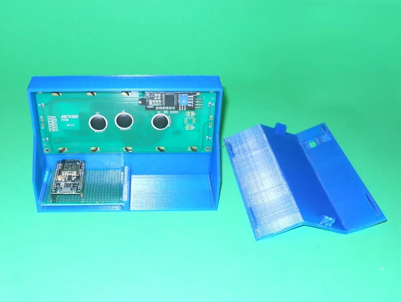 Extra large 20x4 LCD Project Box by ctheroux | Download free STL