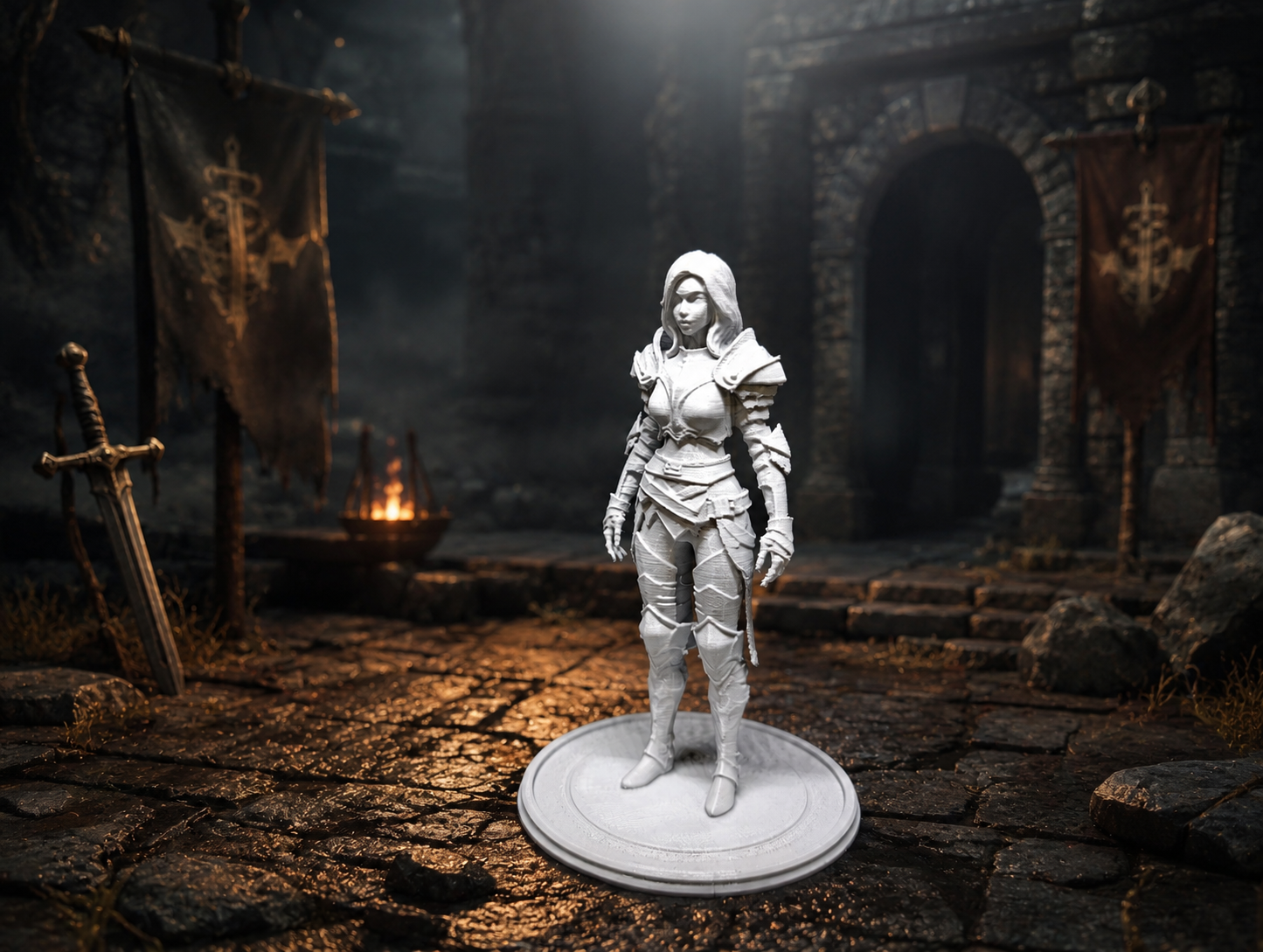 Night Hunter in Plate Armor
