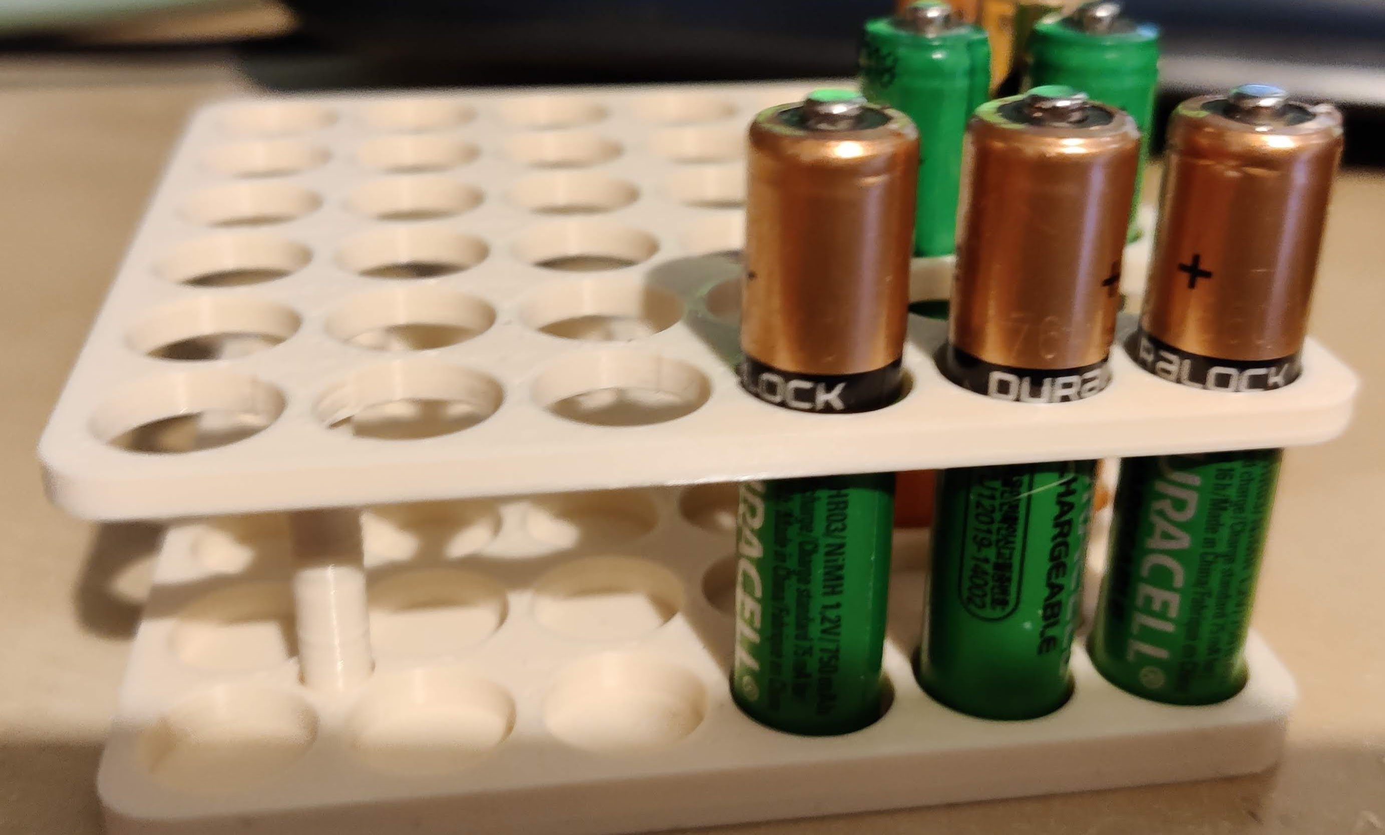 AAA Battery holder by Macronot | Download free STL model | Printables.com