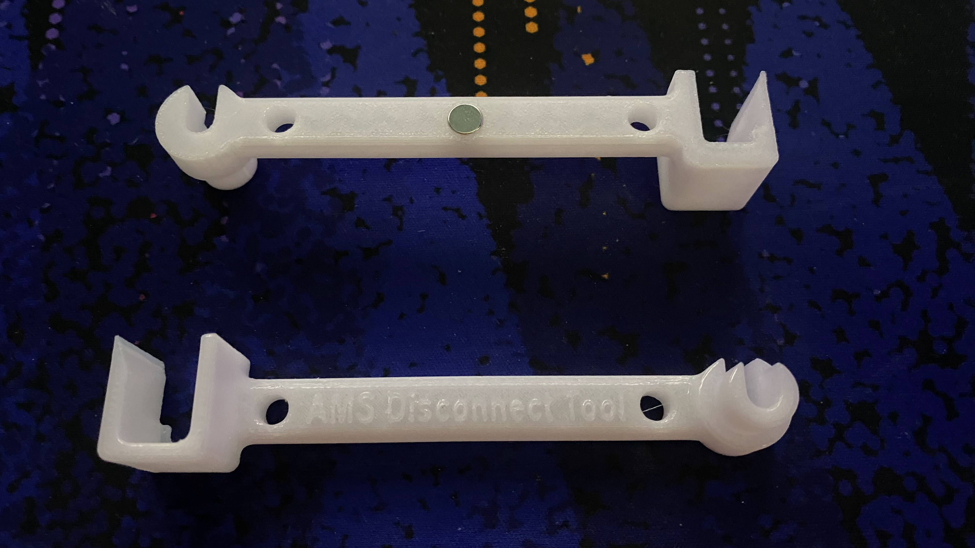 Remix Bambu AMS Disconnect Tool with Magnet cutout