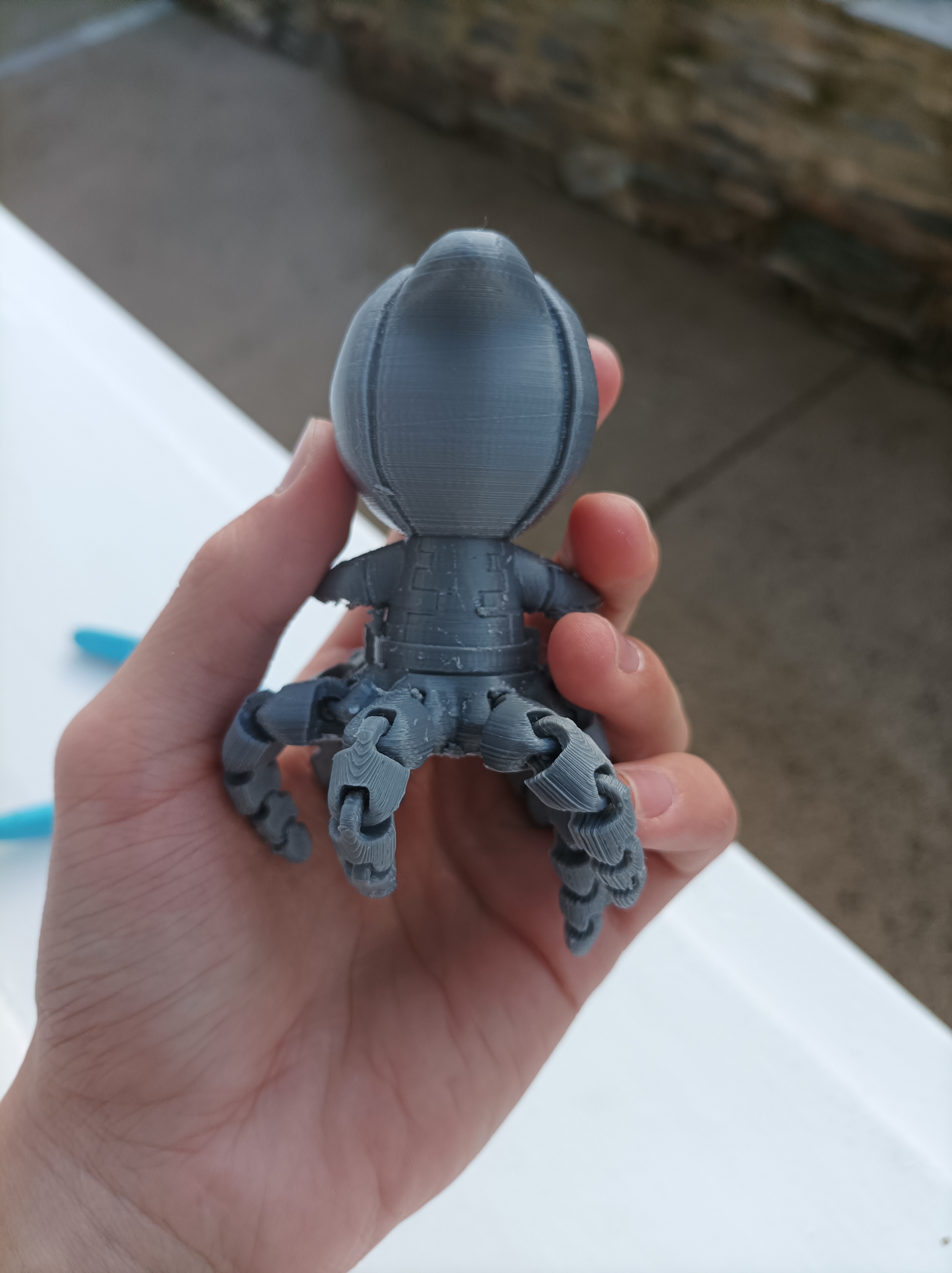 Miniatura 2 do modelo 3D Deadpooloctopus