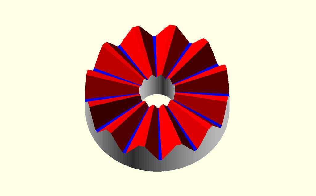 OpenSCAD Hirth Joints