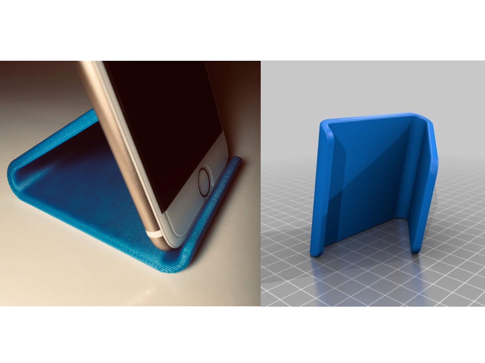 Phone Stand Holder Seamless : print on side