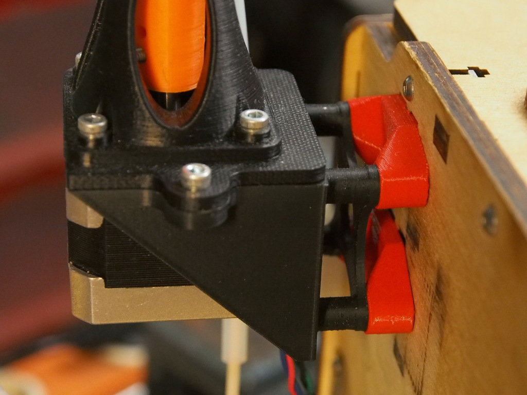 Flex3Drive to Ultimaker Original motor mount slots adapter (inofficial)