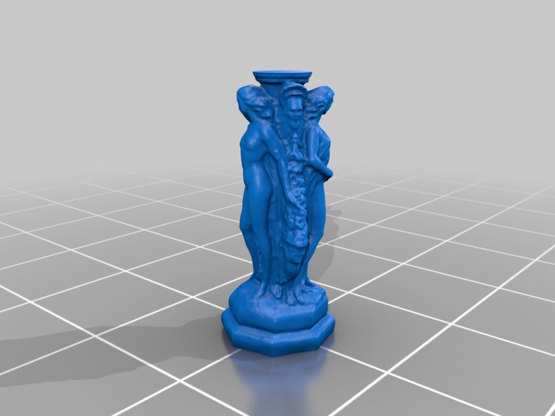 Pillar Statue by mechadense | Download free STL model | Printables.com