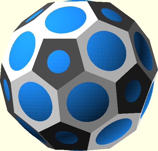 Truncated Icosahedron (rounded soccer form) by mechadense | Download ...