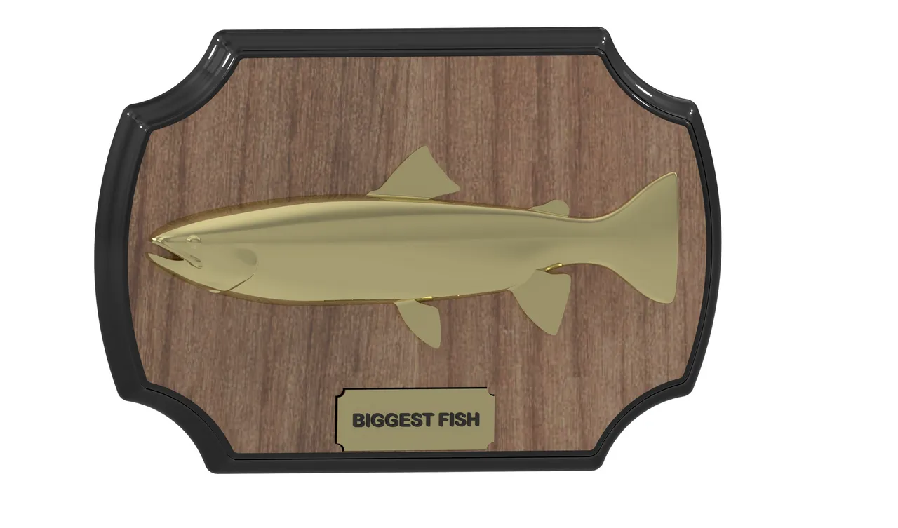 Fishing Trophy by Andrew Roth, Download free STL model