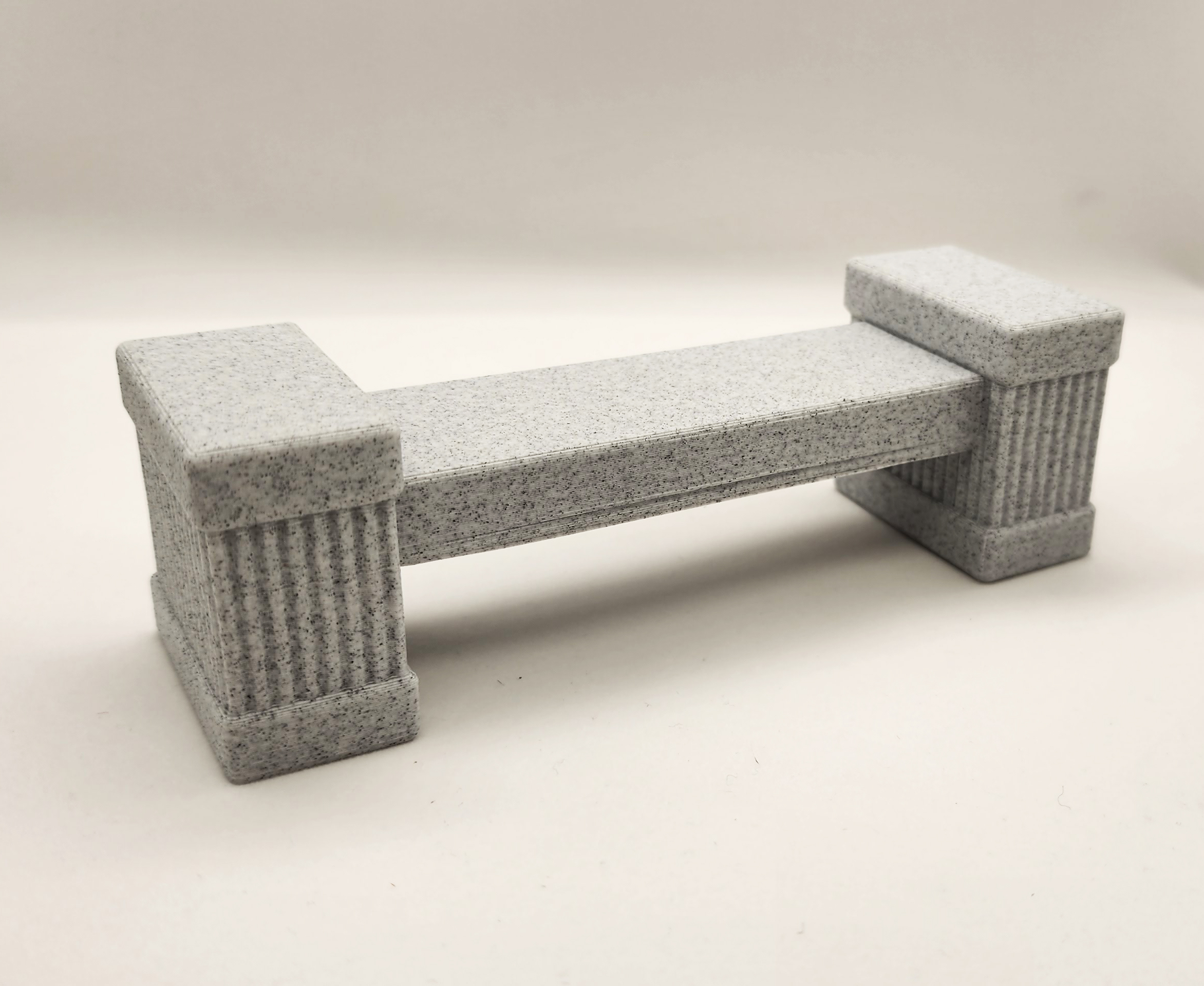 Miniatura 4 do modelo 3D Cemetery Benches