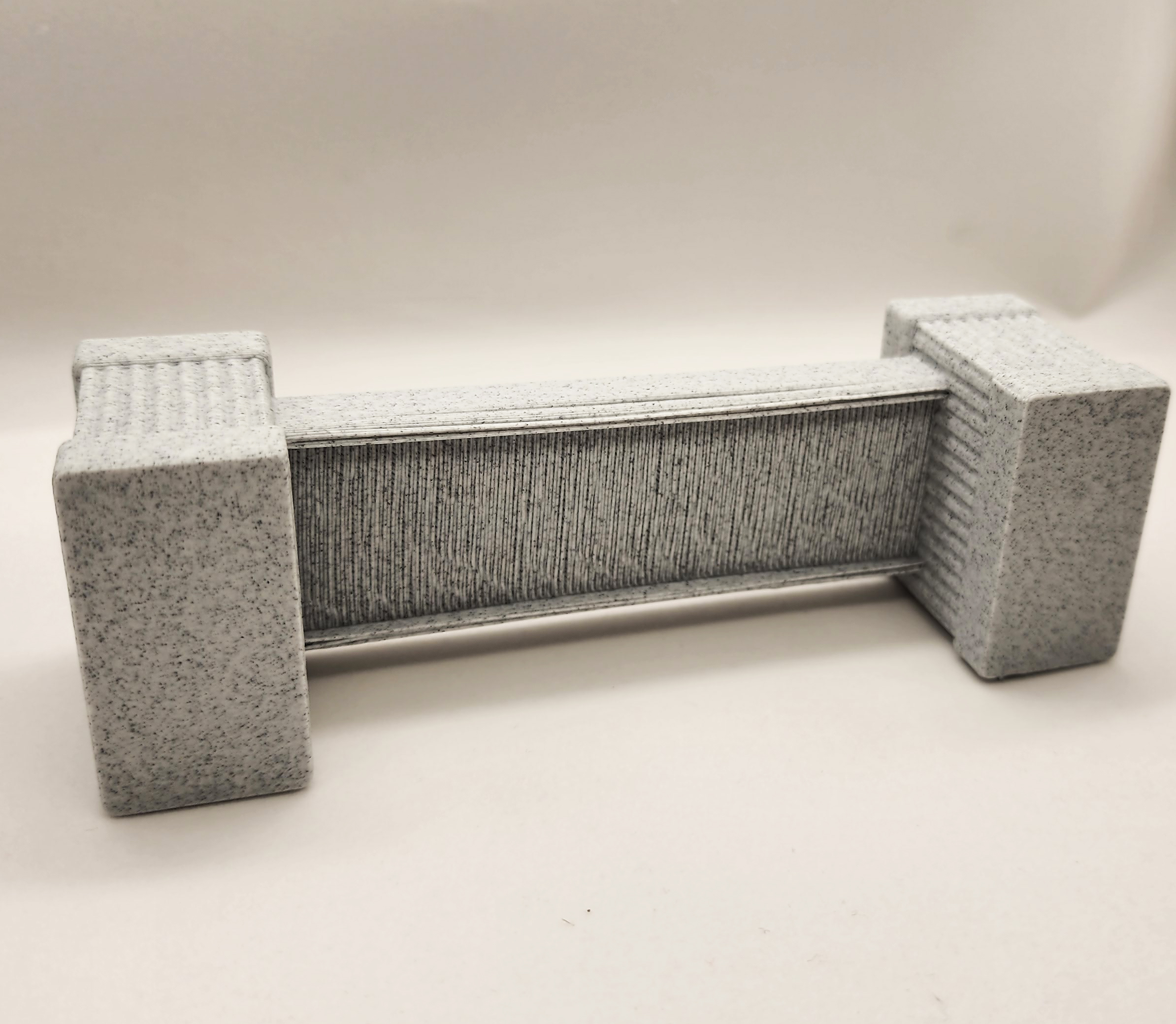 Miniatura 5 do modelo 3D Cemetery Benches