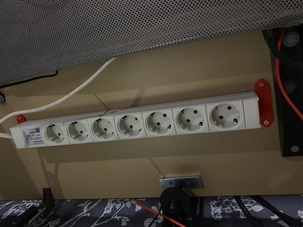 Under desk rack ear mount by mipefin Download free STL model