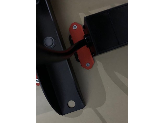Miniatura 3 do modelo 3D Under desk rack ear mount