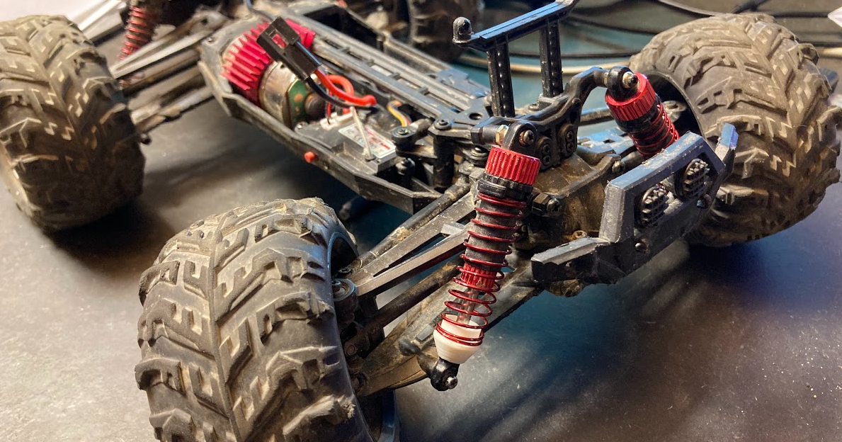 RC shock-absorber spring holder by stefanfoulis | Download free STL ...