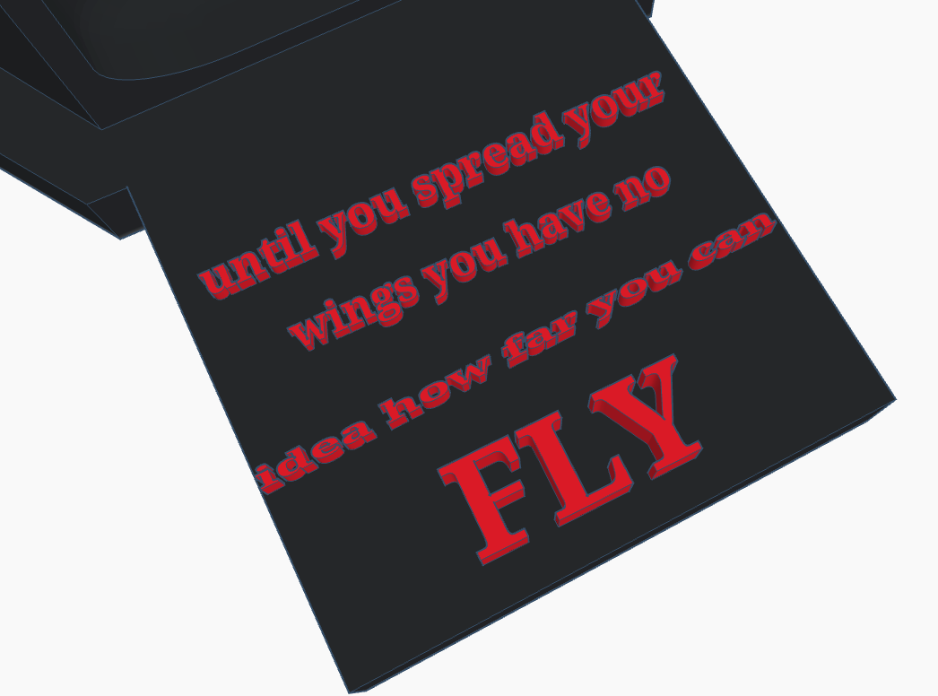 Miniatura 2 do modelo 3D trophy for make it fly contest