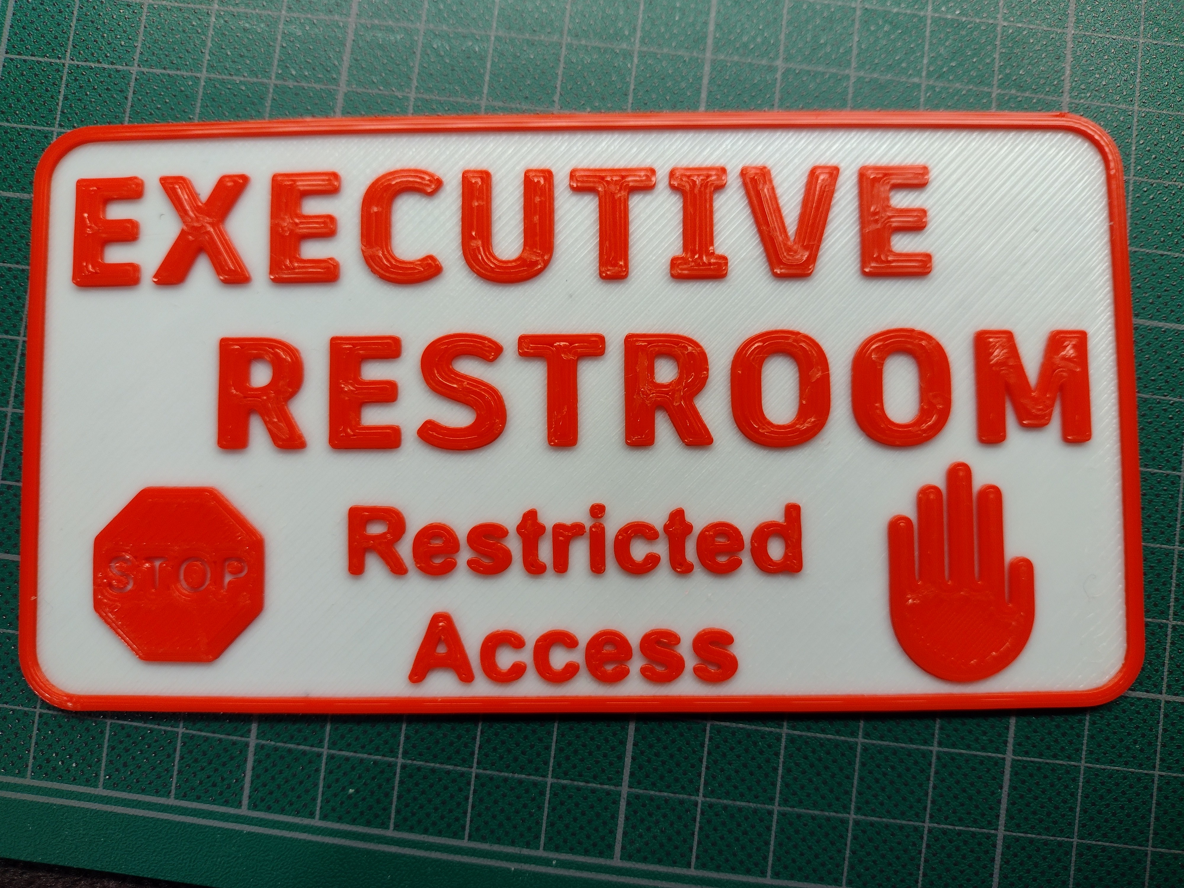 Restroom Sign