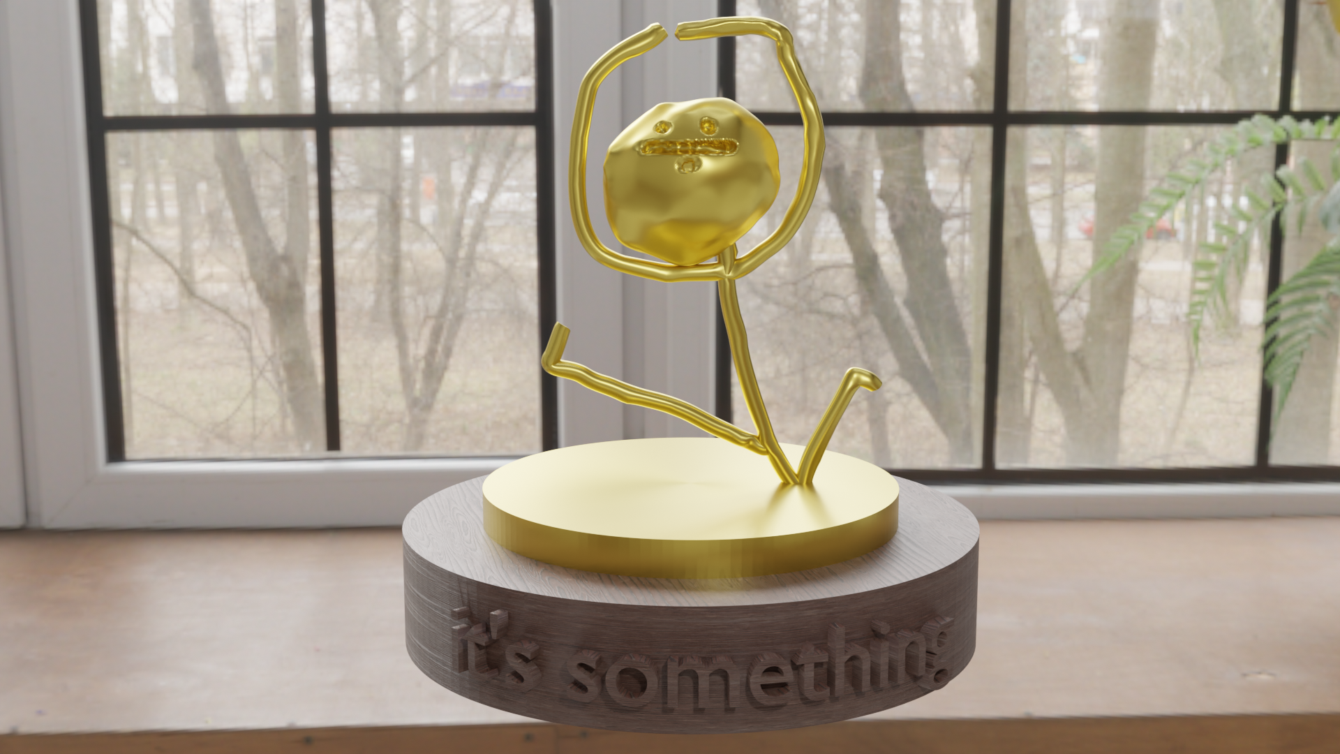It's something trophy