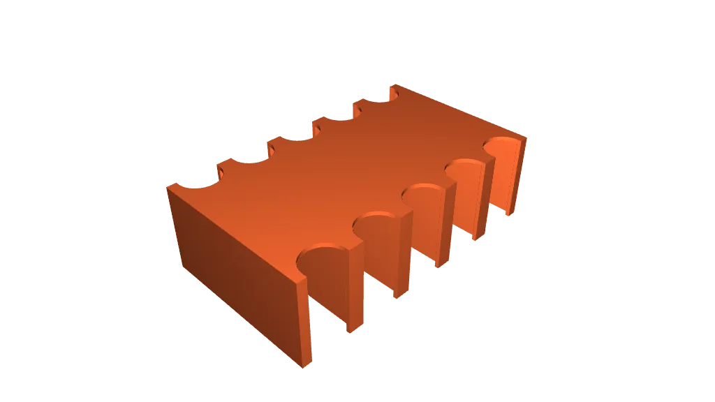 STL file Rummikub Tile stand 🖼️・3D printing template to