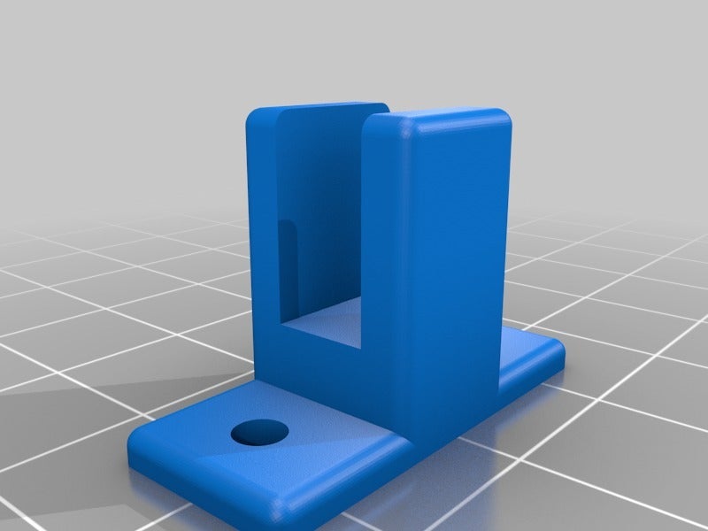 Prusa i3 Metal Frame Led Bar Holder V3 by ctheroux Download free STL