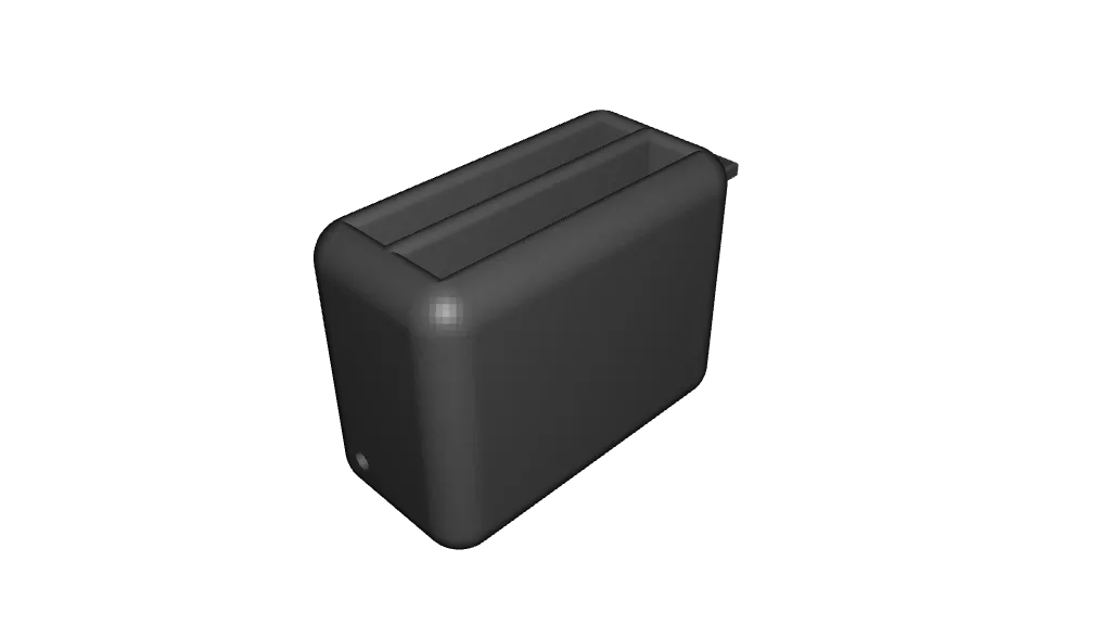 miniatuer toaster by Hobby printing | Download free STL model ...