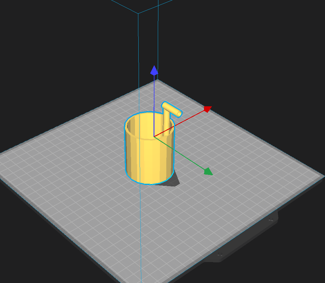Miniatura 3 do modelo 3D cup and straw
