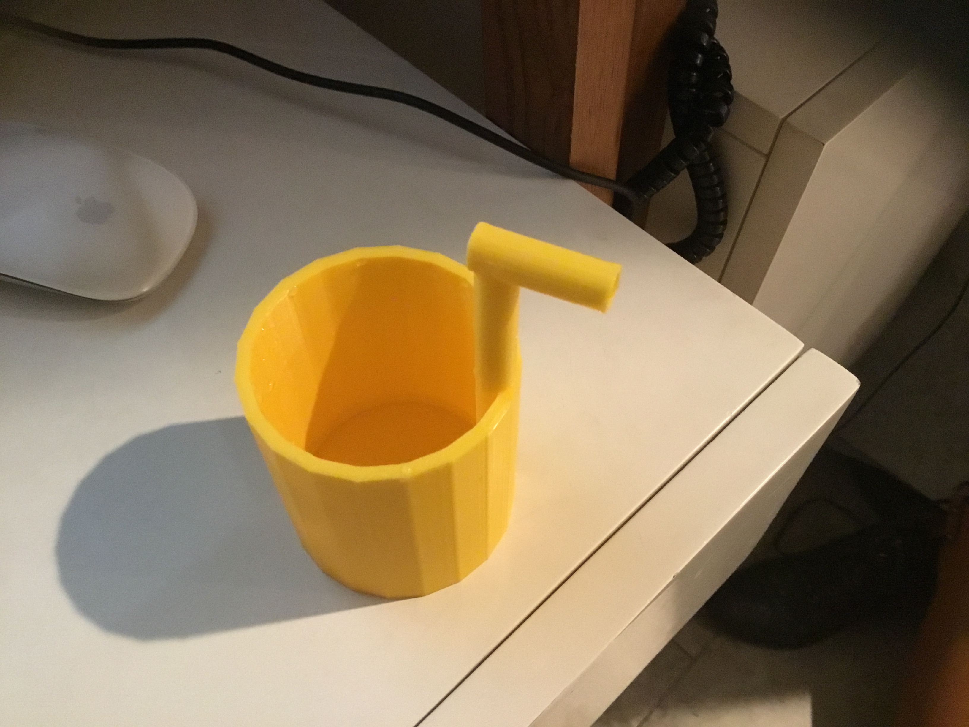 Miniatura 5 do modelo 3D cup and straw