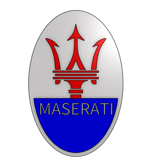 Maserati Logo by Nathan S | Download free STL model | Printables.com