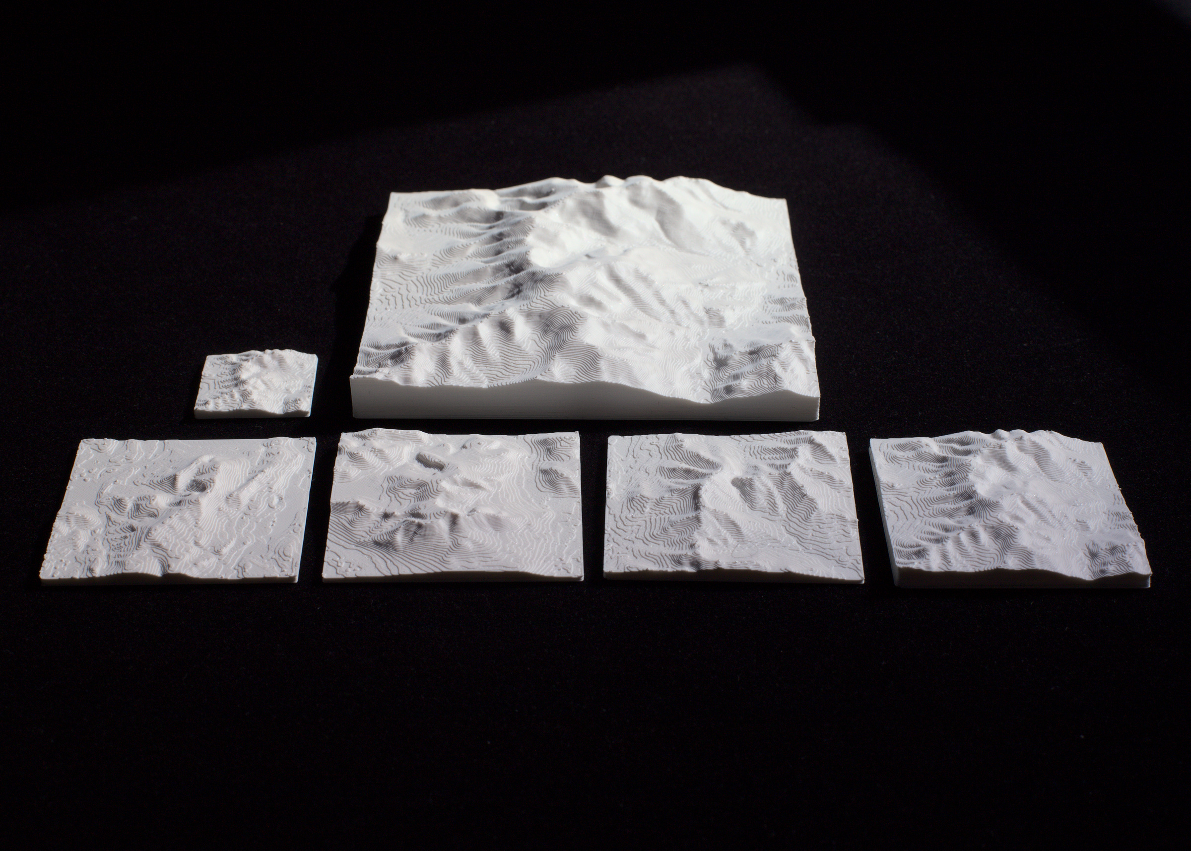 Washington, Katahdin, Mansfield, Greylock 3D Maps