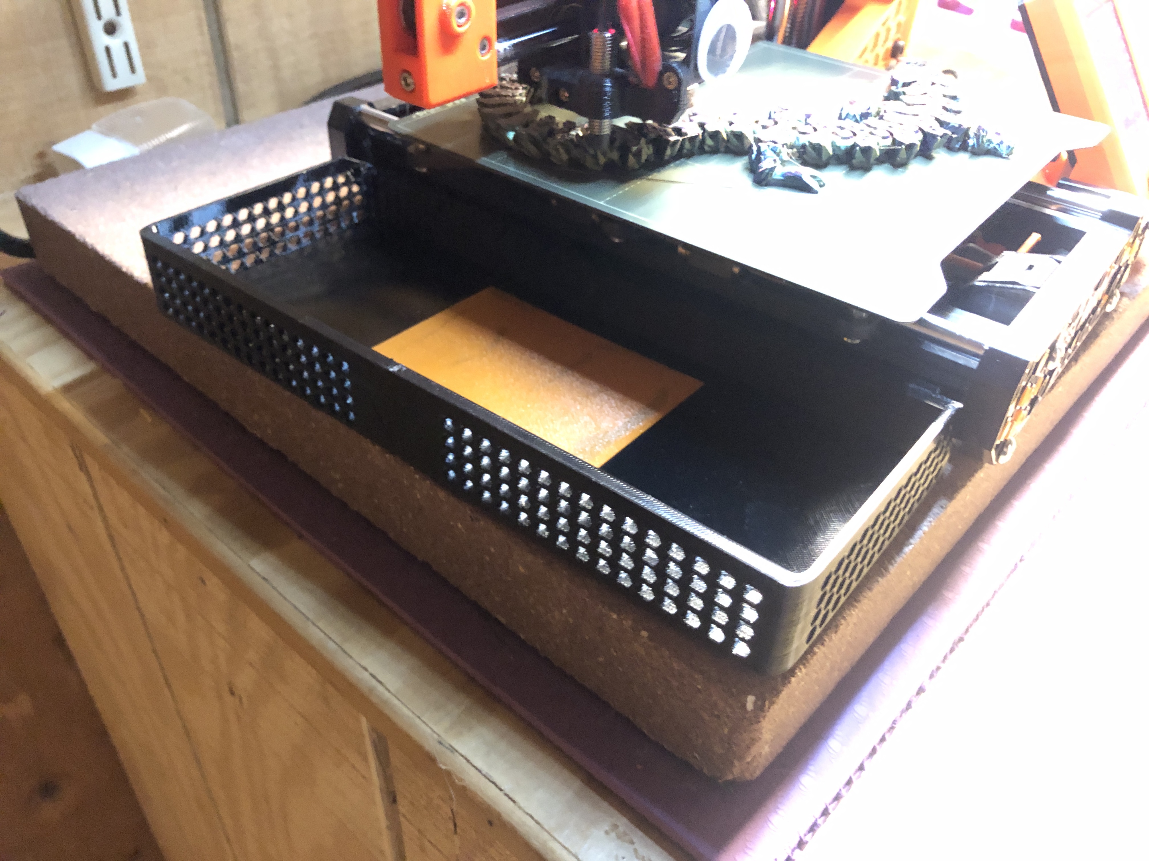 Prusa Mini Extra Large Storage Basket/Box 3D model thumbnail
