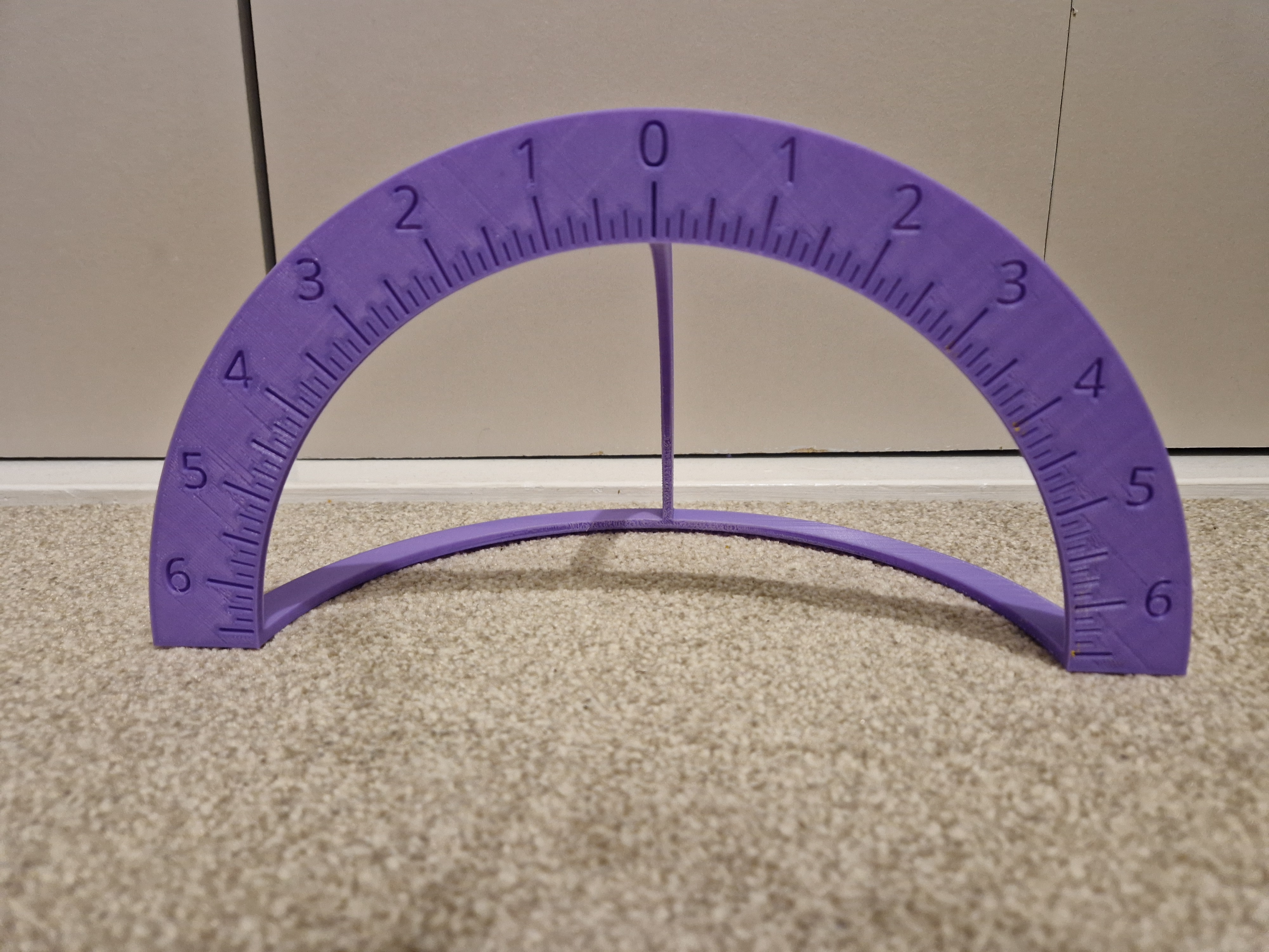 Bowling Ball Layout Measure "Pro Sect"