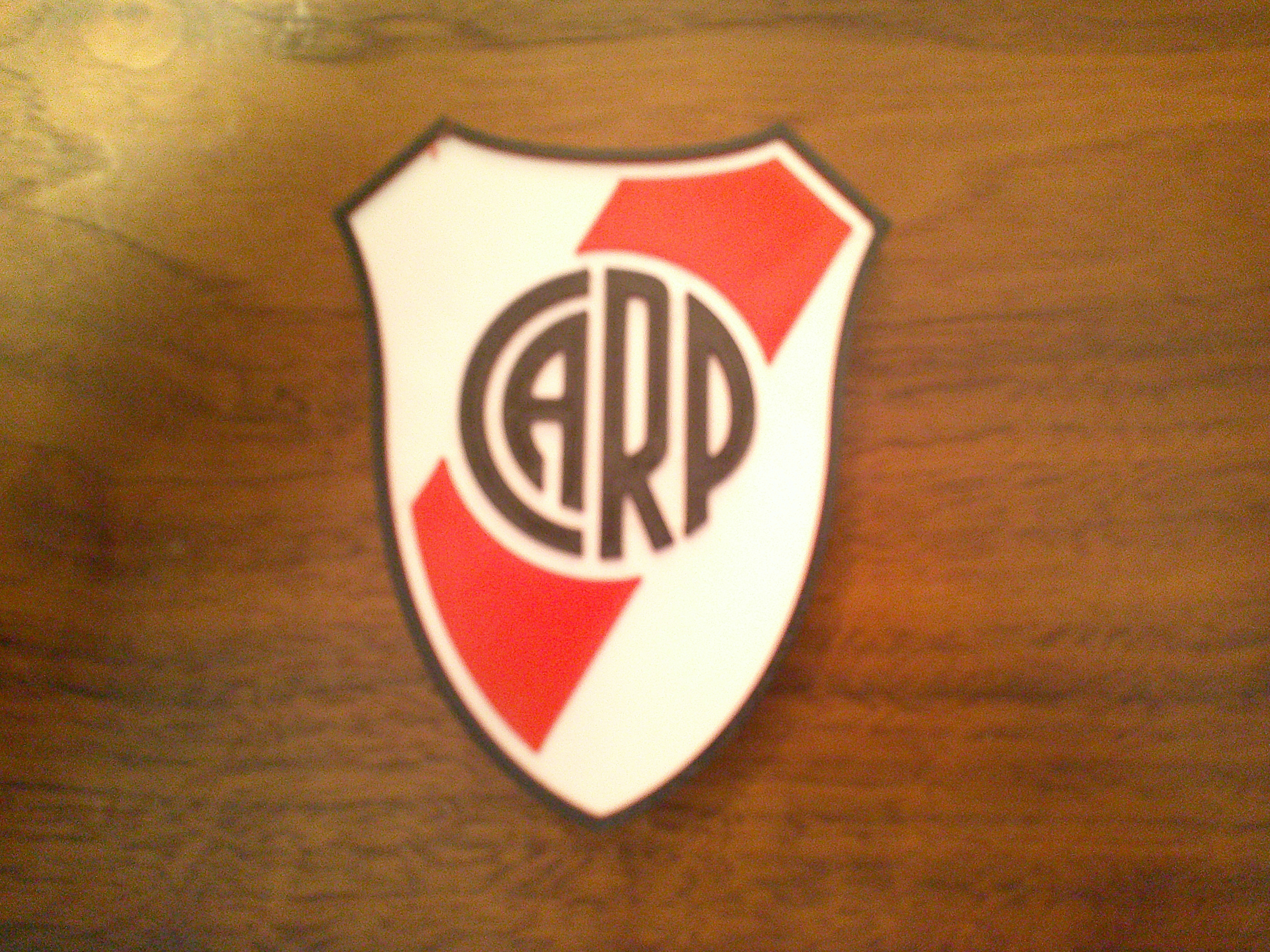 Club Atlético River Plate Logo Coaster or Plaque